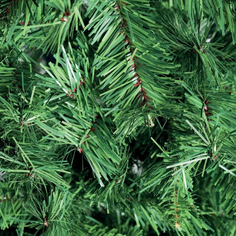 Albero di natale "Royal Slim" in PVC di Altissima qualità Effetto Realistico Verde - 2