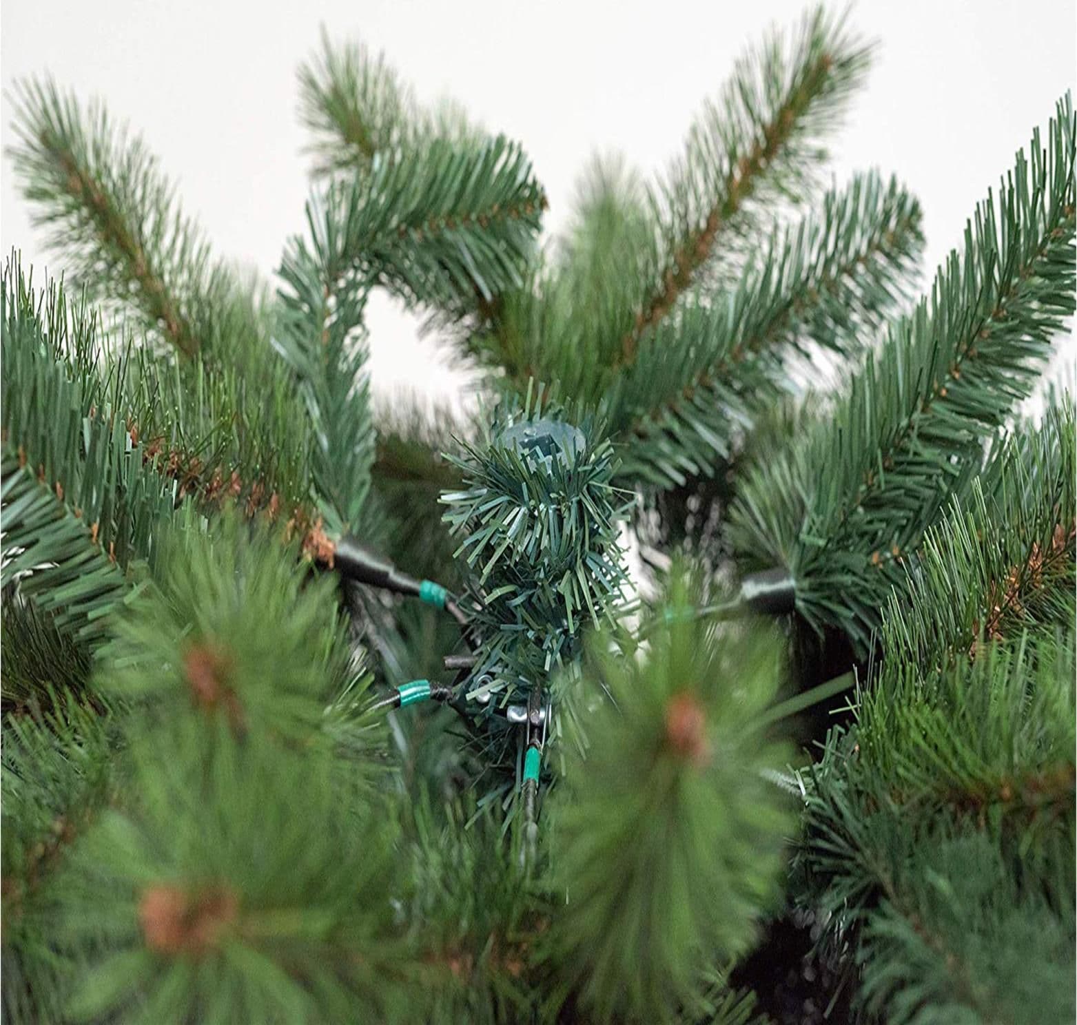Albero di natale artificiale "Benson" verde realistico super folto PVC+PP+PE Effetto Real Touch - 4