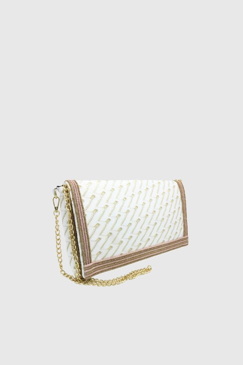 PHO Firenze | Pochette a tracolla fantasia con patta - 5