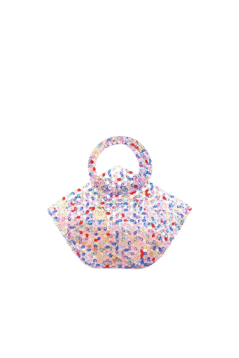 PHO Firenze | Borsa di perline a trapezio - 4