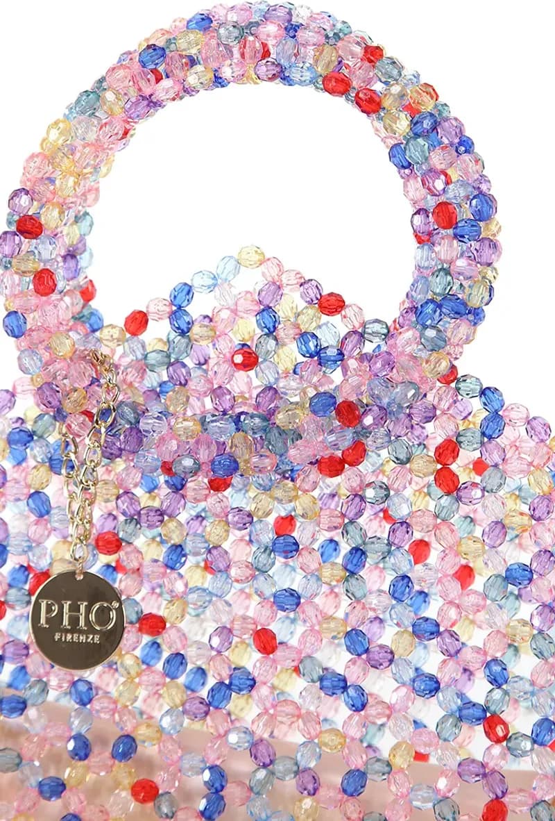 PHO Firenze | Borsa di perline a trapezio - 5