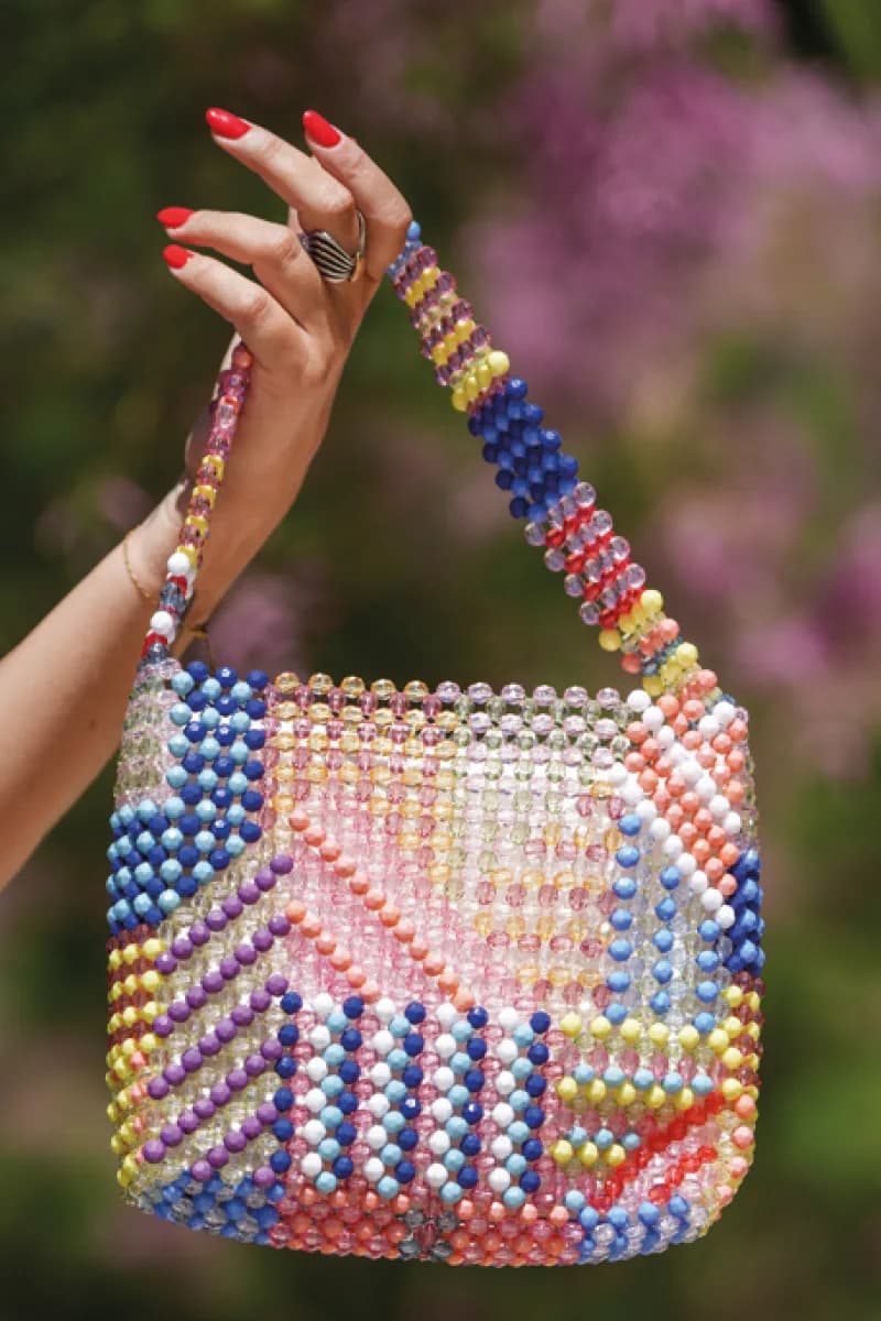 PHO Firenze | Borsa di perline a spalla - 3