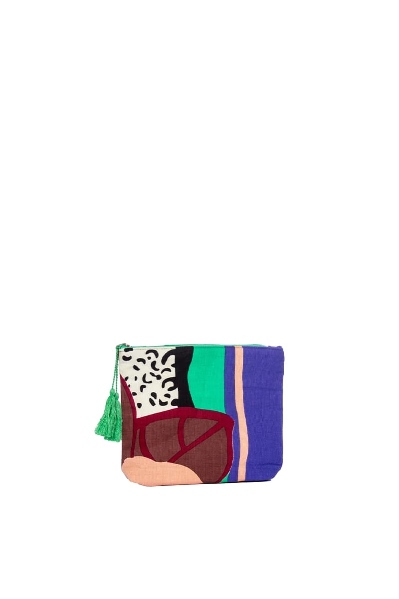 AYFEE | Pochette Abstract Print - 2