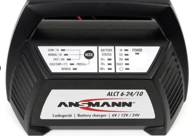 Caricabatterie automatico per batterie al piombo 6,12,24V - 3