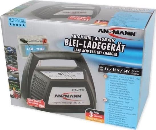 Caricabatterie automatico per batterie al piombo 6,12,24V - 4