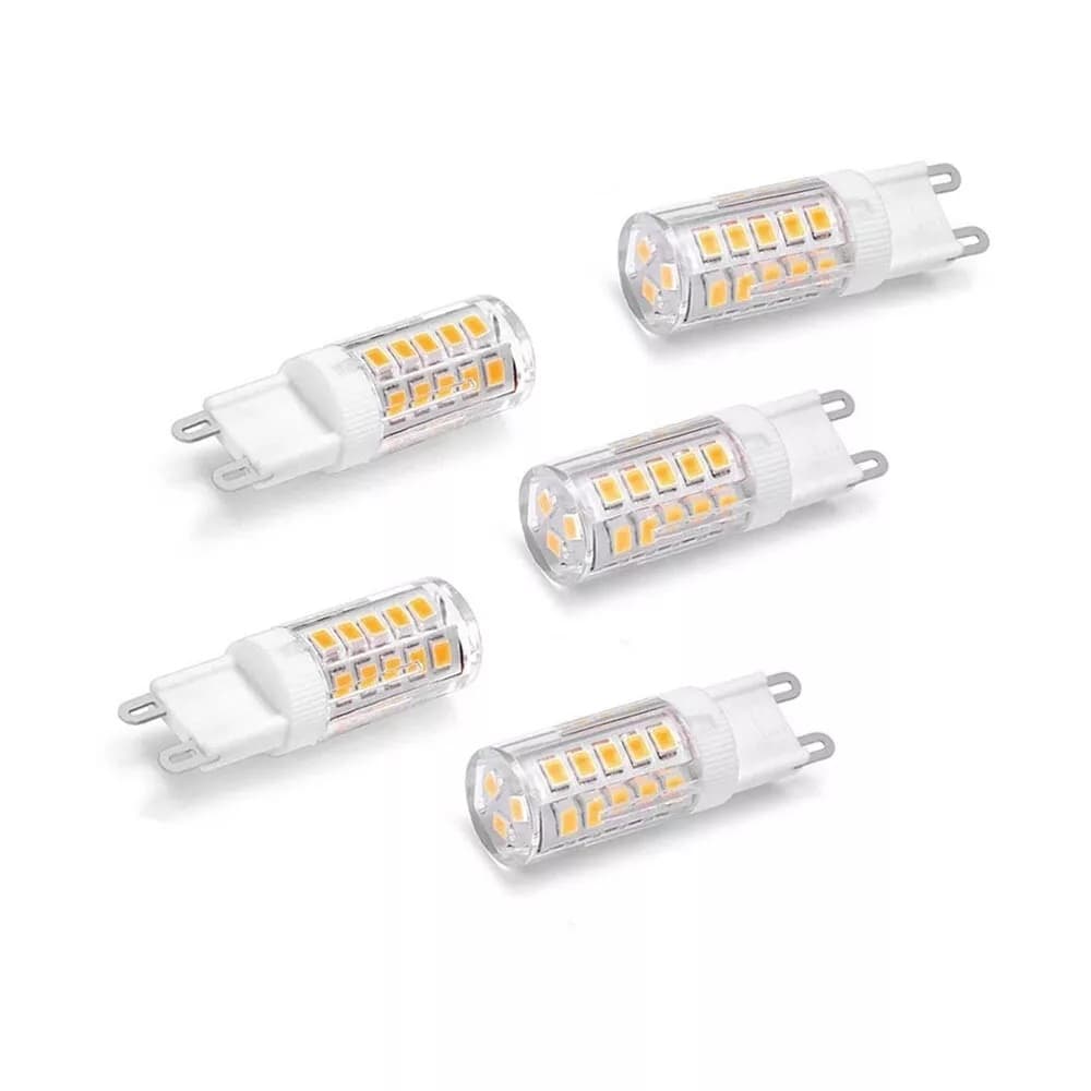 5 Lampadine G9 Lampadina Led 4.8 W = 60 W Luce Calda Per Lampadario Applique - 5