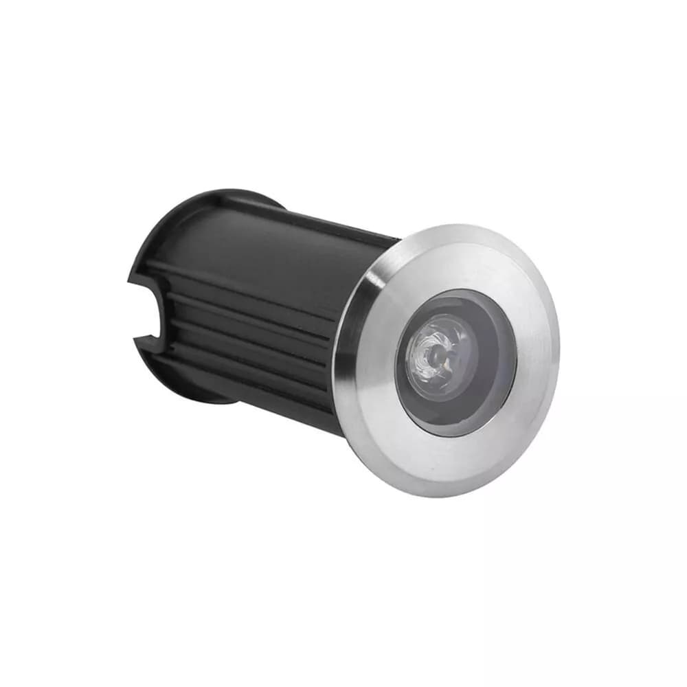 Faretto Segnapassi Calpestabile Carrabile 12 V 1 W Led Luce Calda Esterno Es41 - 5