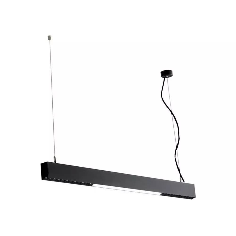 Lampadario Led Luce Bianca Calda Naturale Lampada A Sospensione Lineare 42 W A70 - 3