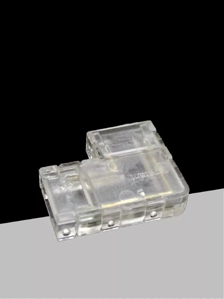 10 Angoli Per Striscia Led Cob Angolo 8 Mm Connettori Collegamento - 4