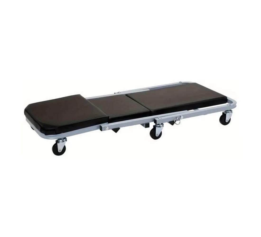 Carrello Sgabello Pieghevole 2 In 1 Fino A 150 Kg Carrellino Per Officine Garage - 3