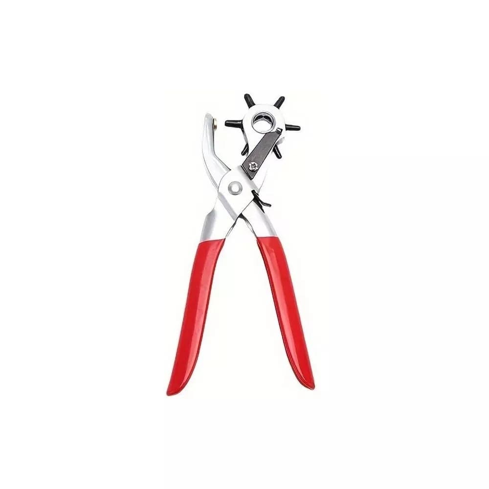 Pinza Fustellatrice Foratrice Per Cintura Scarpe Cuoio Bucare Forare Fare Buchi - 3