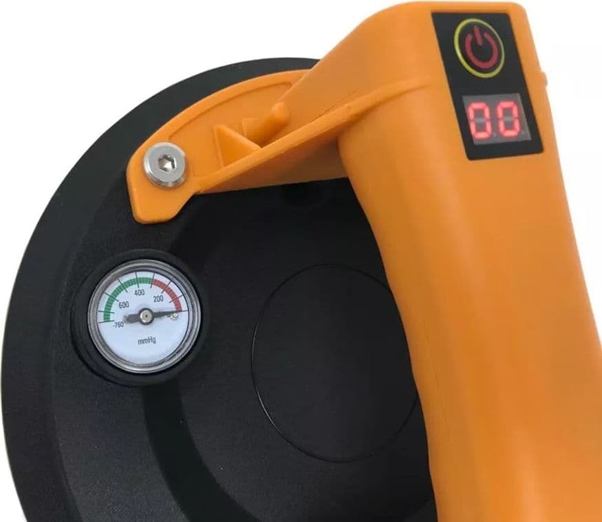 Ventosa Elettrica Per Piastrelle Vetro Marmo Display Led Batteria Litio - 3