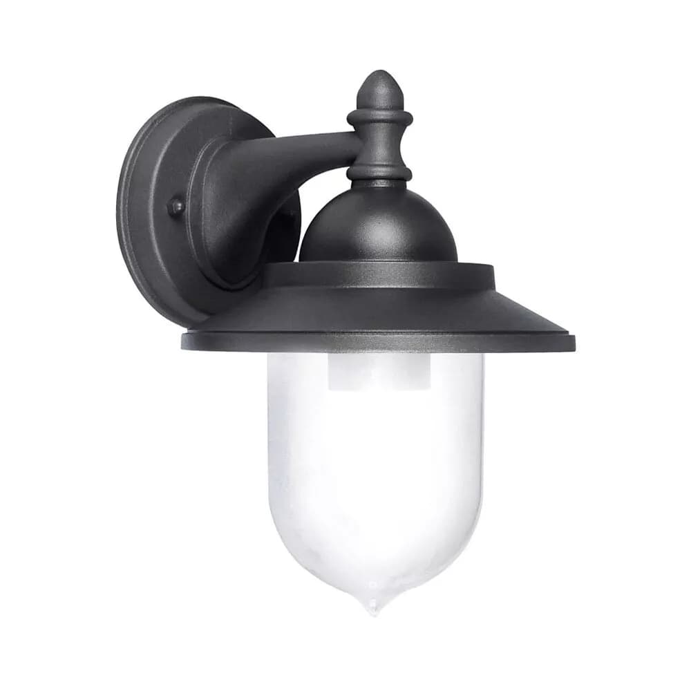 Lanterna A Parete Giardino Lampada Da Muro Porta Lampadina E27 B247g - 2