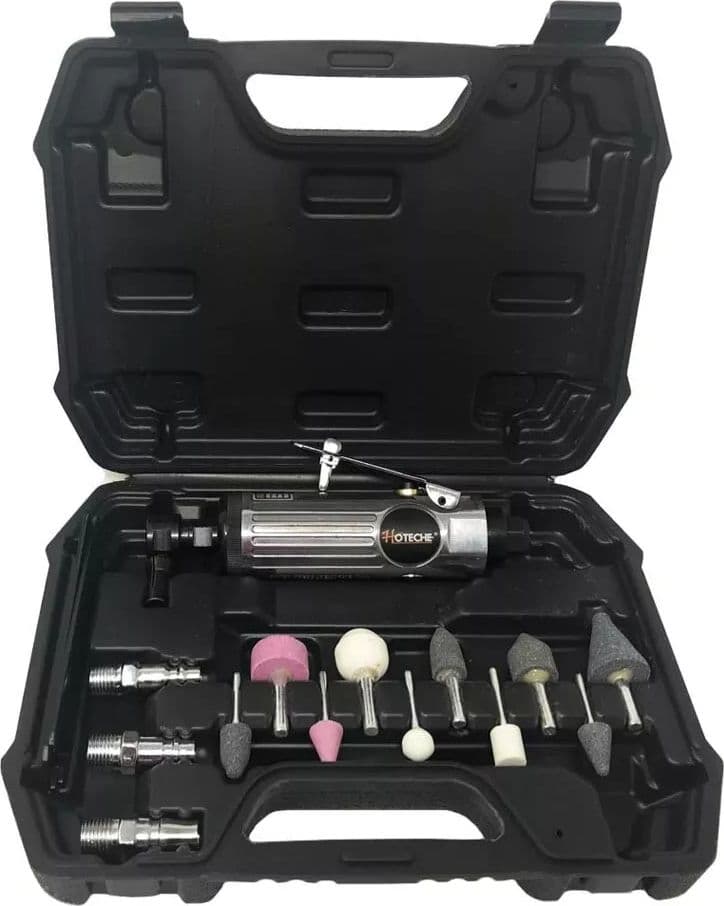 Kit Smerigliatrice Pneumatica Ad Aria Compressa 1/4 1/8 Accessori Punte