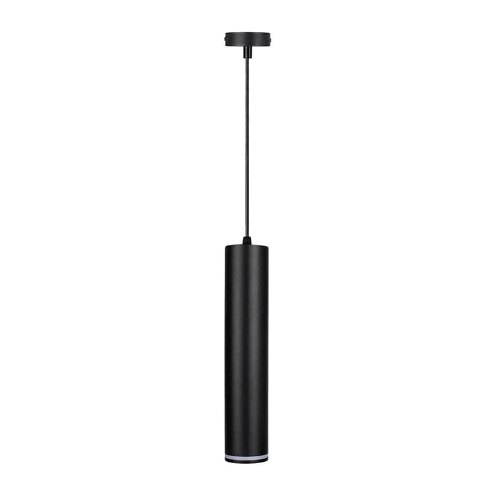 Lampadario A Sospensione Lampada Pendente Con Attacco Gu10 Nero - 5