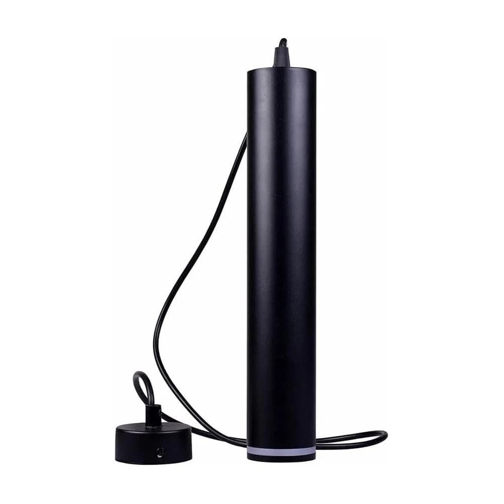 Lampadario A Sospensione Lampada Pendente Con Attacco Gu10 Nero - 2