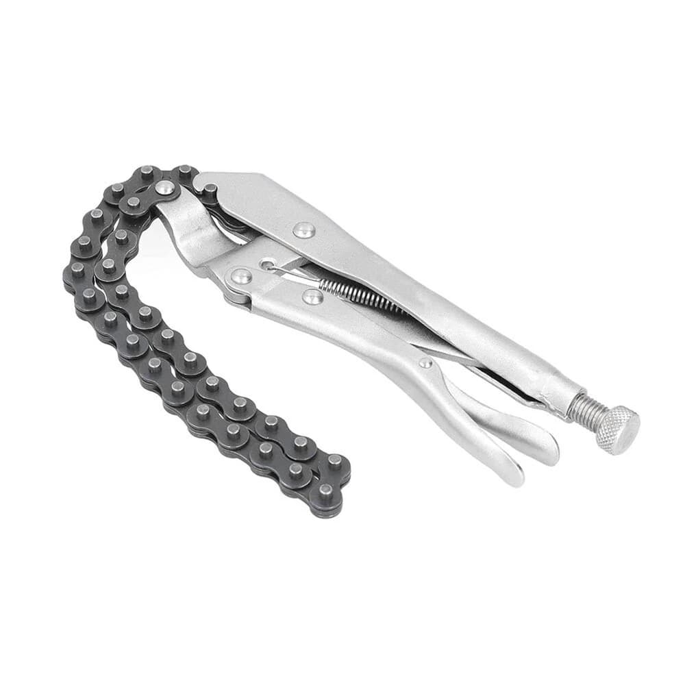 Pinza Con Catena Autobloccante Chiave Inglese Per Tubi Filtro Olio - 5