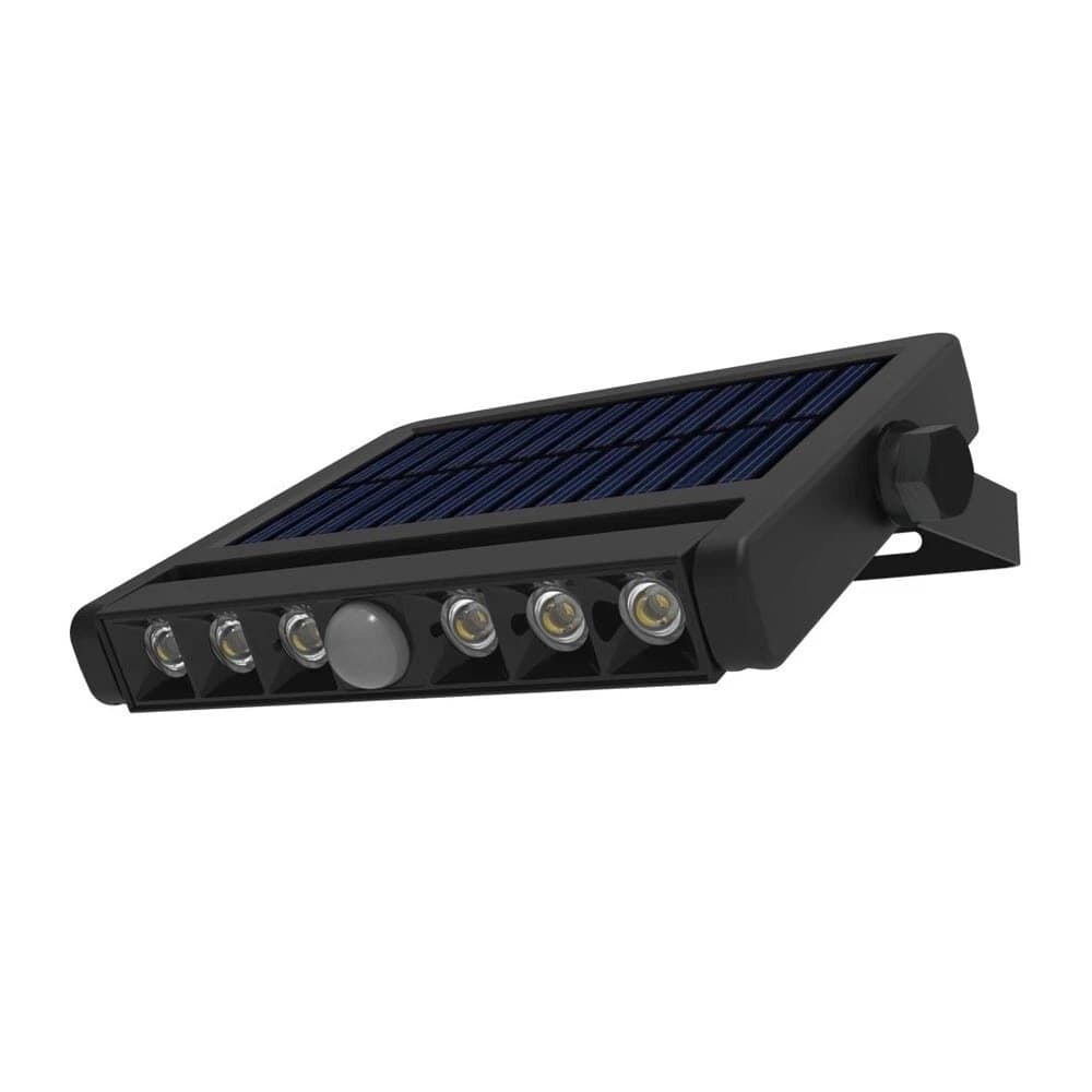 Applique Led Lampada Con Sensore E Pannello Solare 3 Cct Esterno - 2