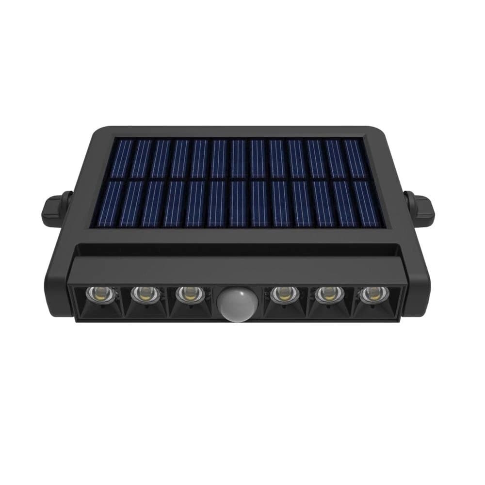 Applique Led Lampada Con Sensore E Pannello Solare 3 Cct Esterno - 3