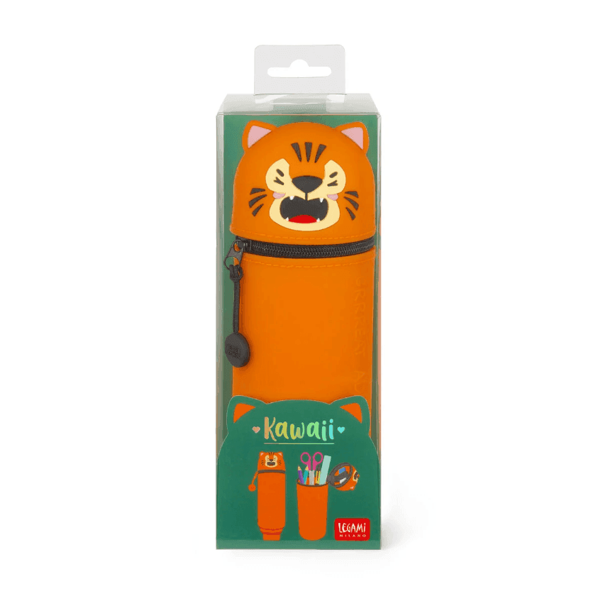 Legami - Astuccio 2 in 1 in Morbido Silicone Tiger - Kawaii N. articolo (KA0018) - 3