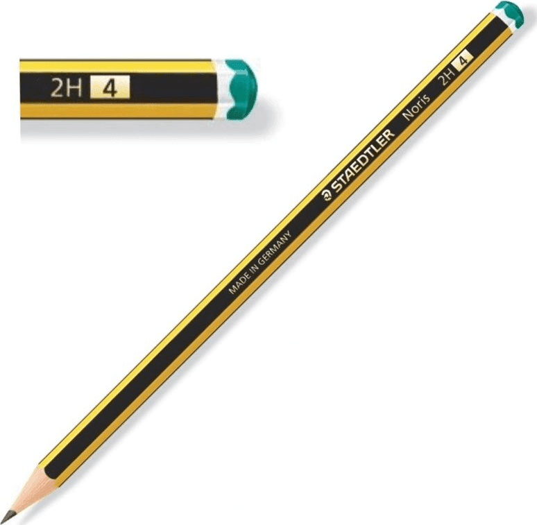 Staedtler - Staedtler - Matita Noris 120-4 Gradazione 2H Conf. 12 pz - 2