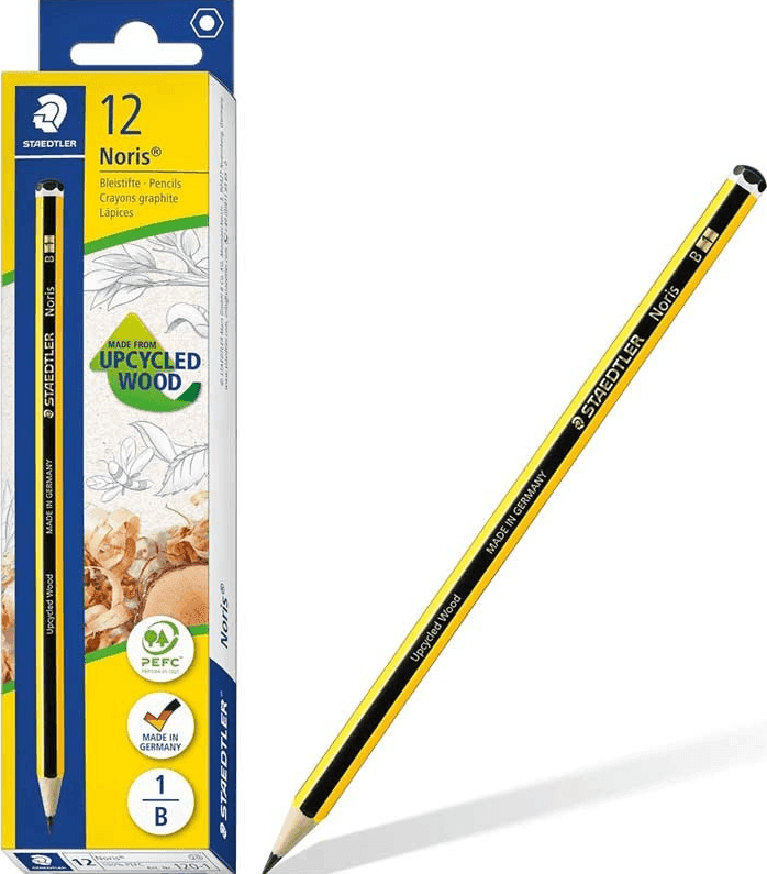 Staedtler - Matite Noris 120-1 Gradazione B Conf. 12 pz