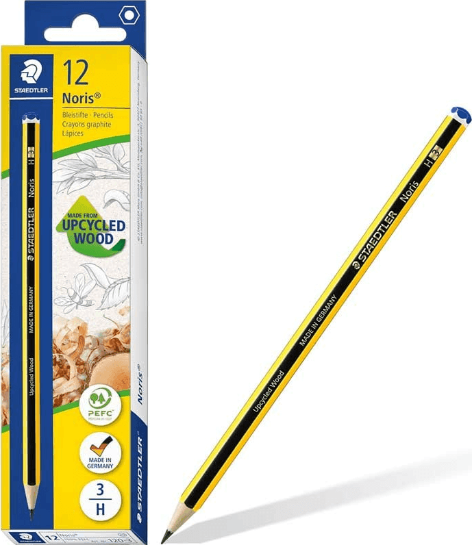 Staedtler - Matite Noris 120-3 Gradazione H Conf.12 pz