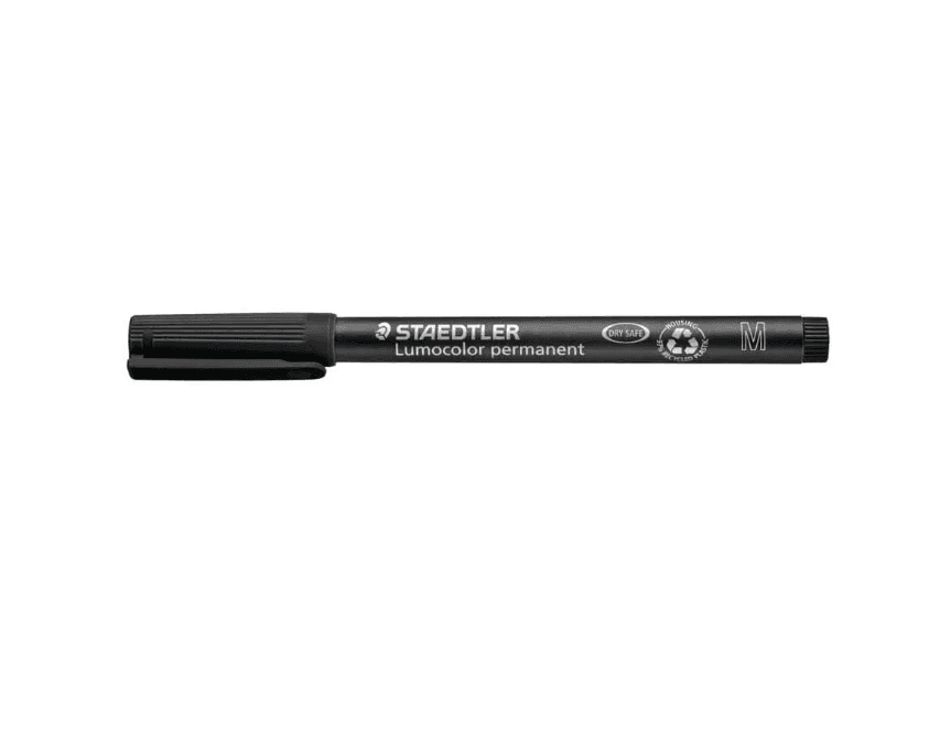 Staedtler - Pennarelli Lumocolor punta media M - Nero (317/9 ) - 4
