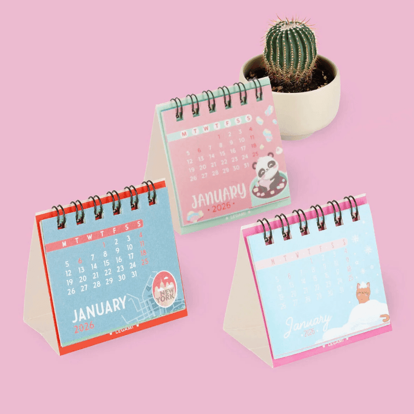 Micro Calendario - 2026 Cute Animals (CALMC26002) - 2