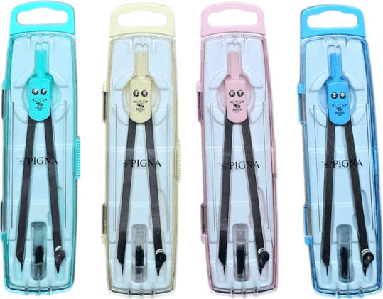 Pigna - Box Offerta Limitata Pennarelli Maxi baby conf.12+6 e Pennarelli Junior 24 Large e 24 Slim + 1 Compasso colore casuale. - 9