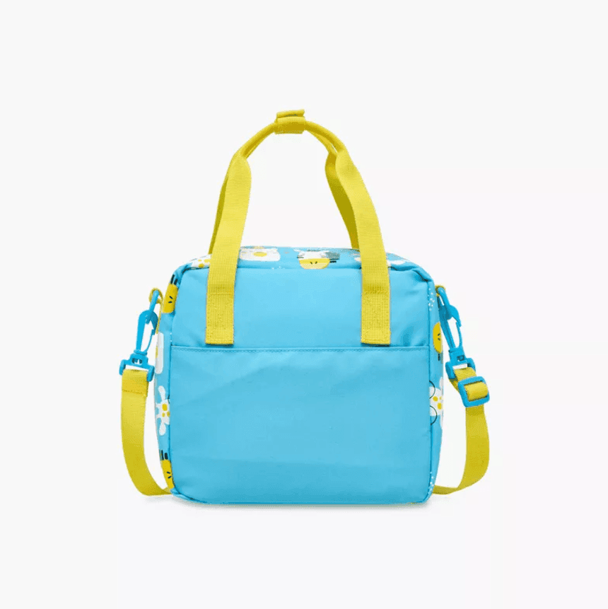 Carioca - Borsa termica Porta Merenda Animal Boy Blu con stampa animalier e chiusura a zip - 4