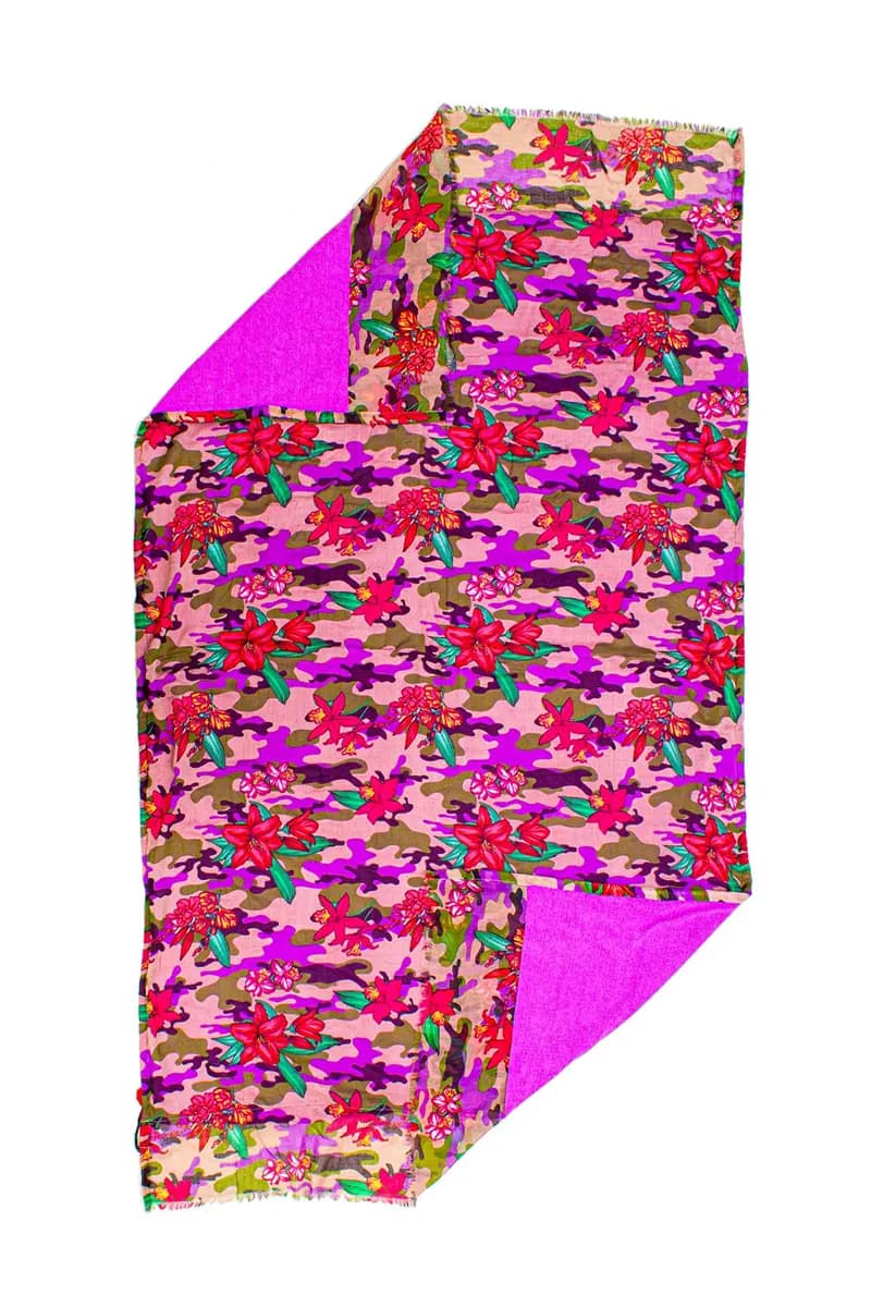 AYFEE | Telo mare Camouflage &amp; Flowers - 2