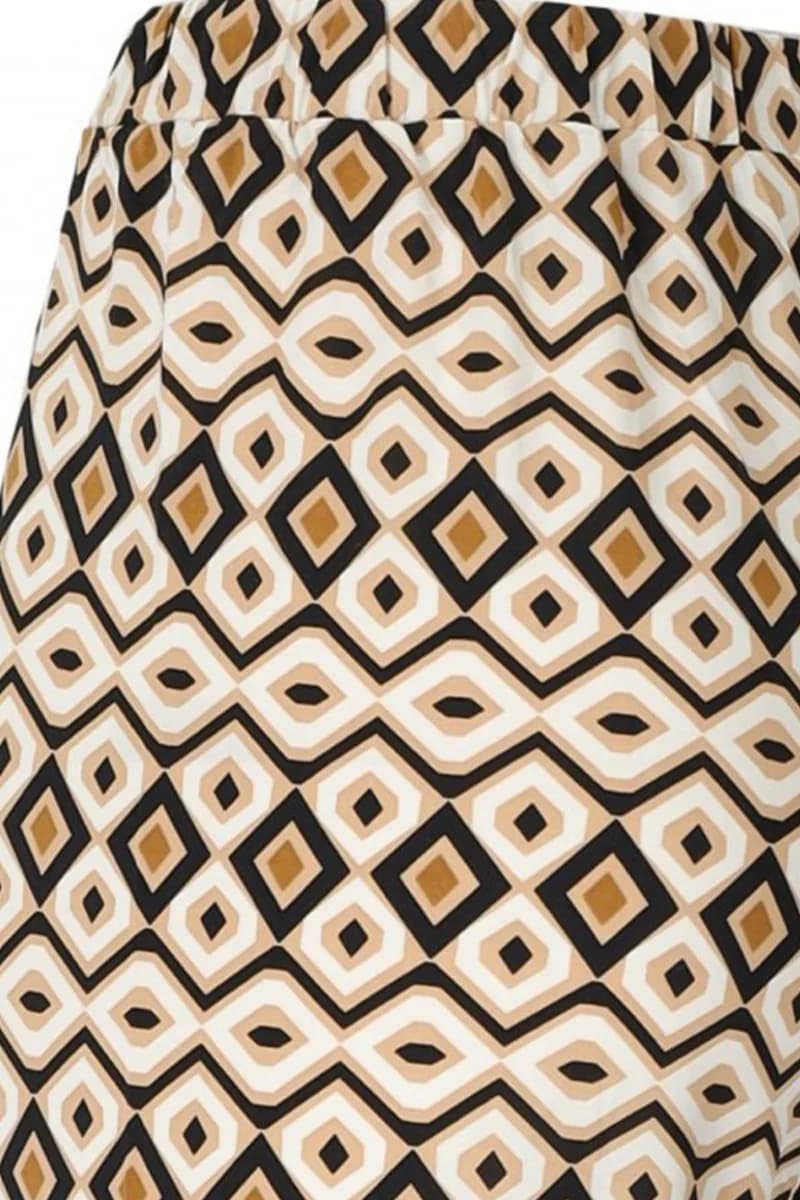 MAX MARA | Pantalone in jersey stampa geometrica - 11