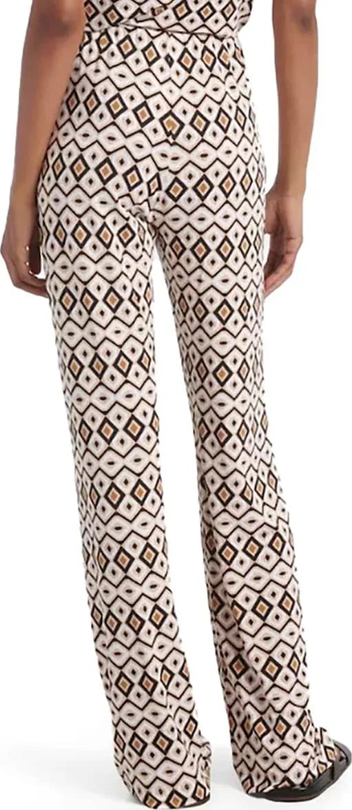 MAX MARA | Pantalone in jersey stampa geometrica - 8