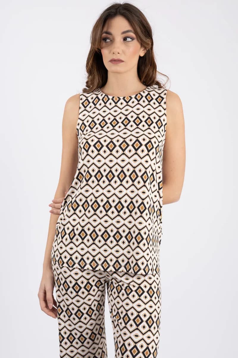 MAX MARA | Top in jersey spalla larga - 11