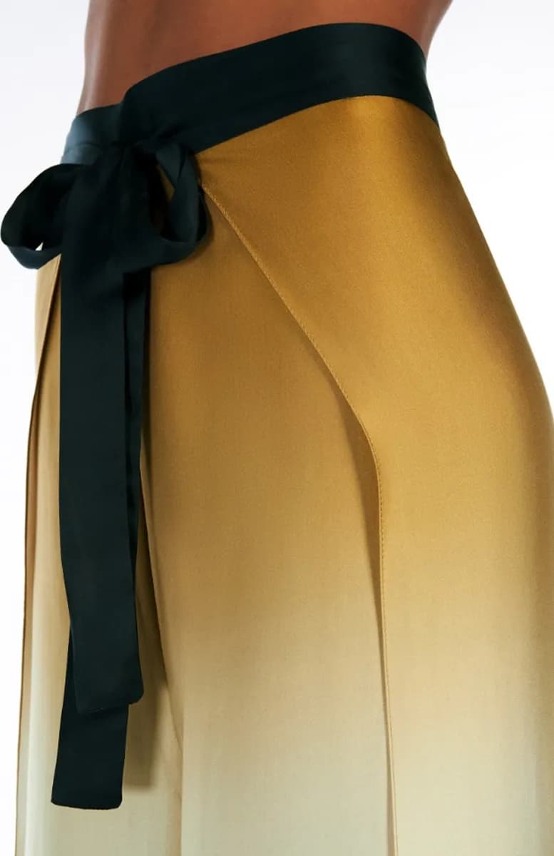 MAX MARA | Pantalone ampio in jersey stampa sfumata - 4