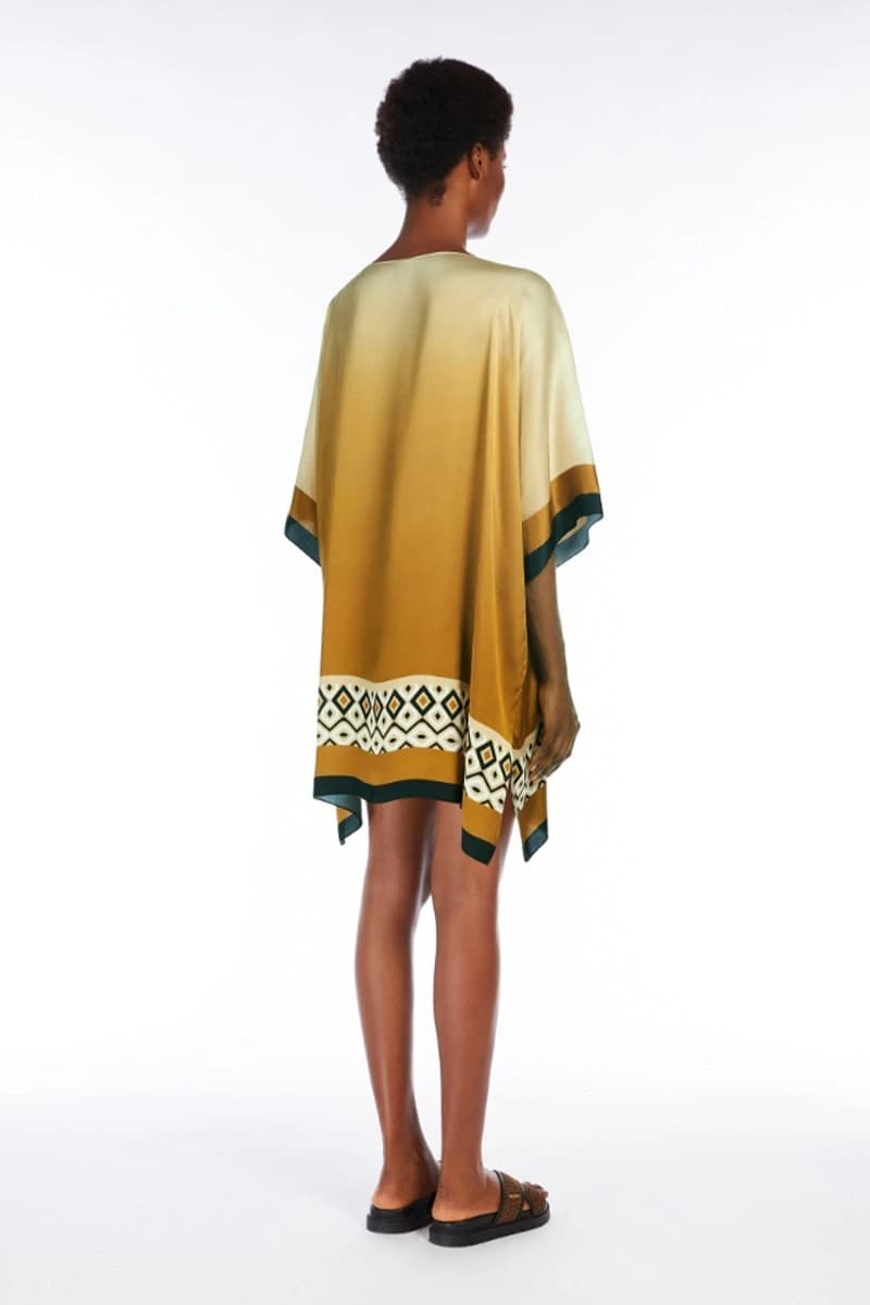 MAX MARA | Tunica over in jersey stampa sfumata - 2