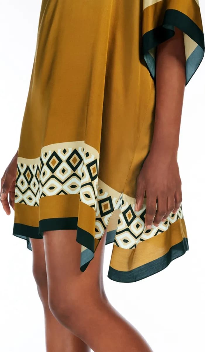 MAX MARA | Tunica over in jersey stampa sfumata - 3