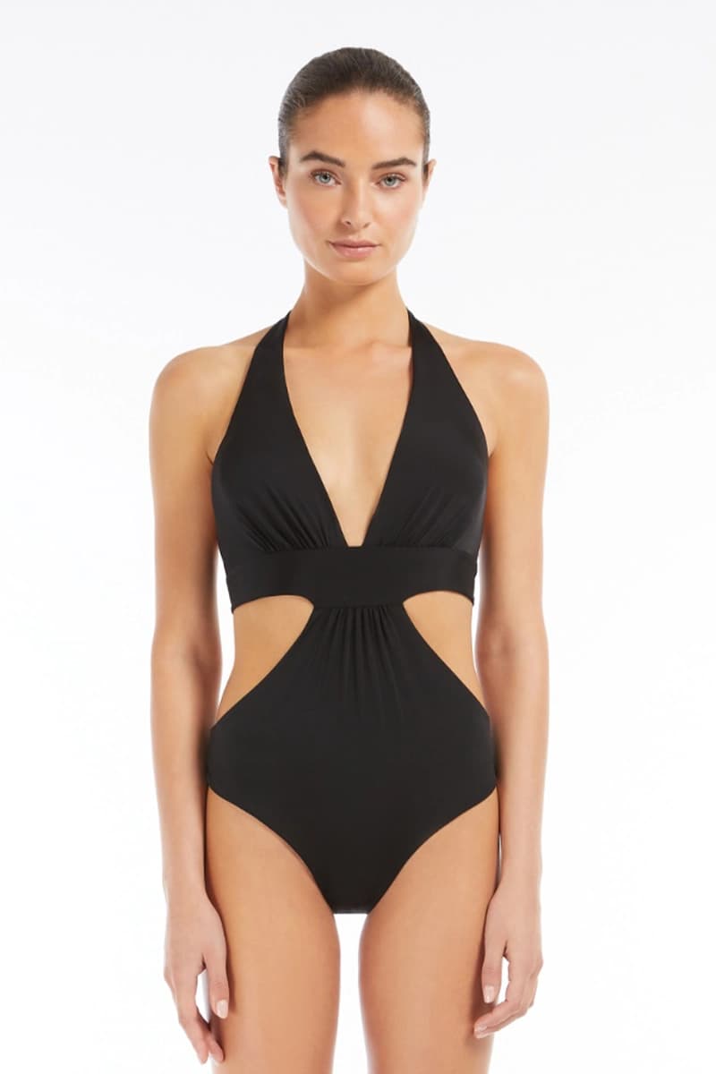 MAX MARA | Costume intero cut out in jersey - 6