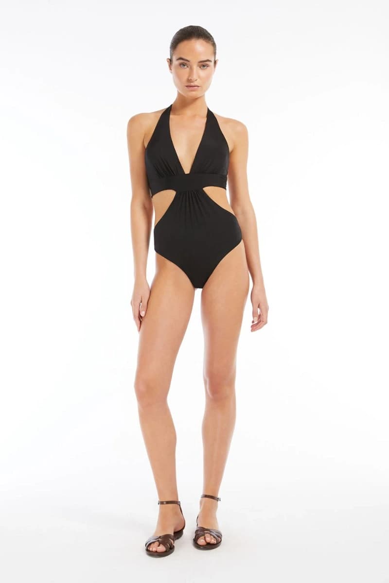 MAX MARA | Costume intero cut out in jersey - 4