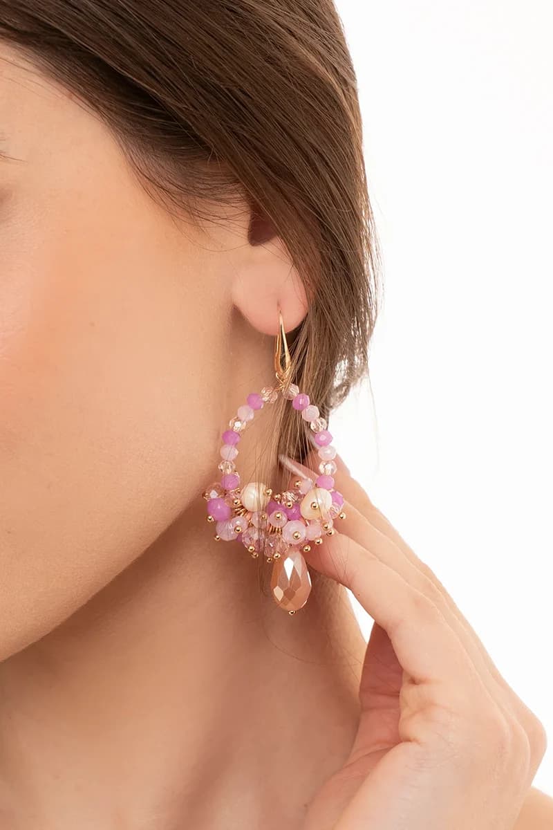 MYA ACCESSORIES | Orecchini pendenti circolari - 3