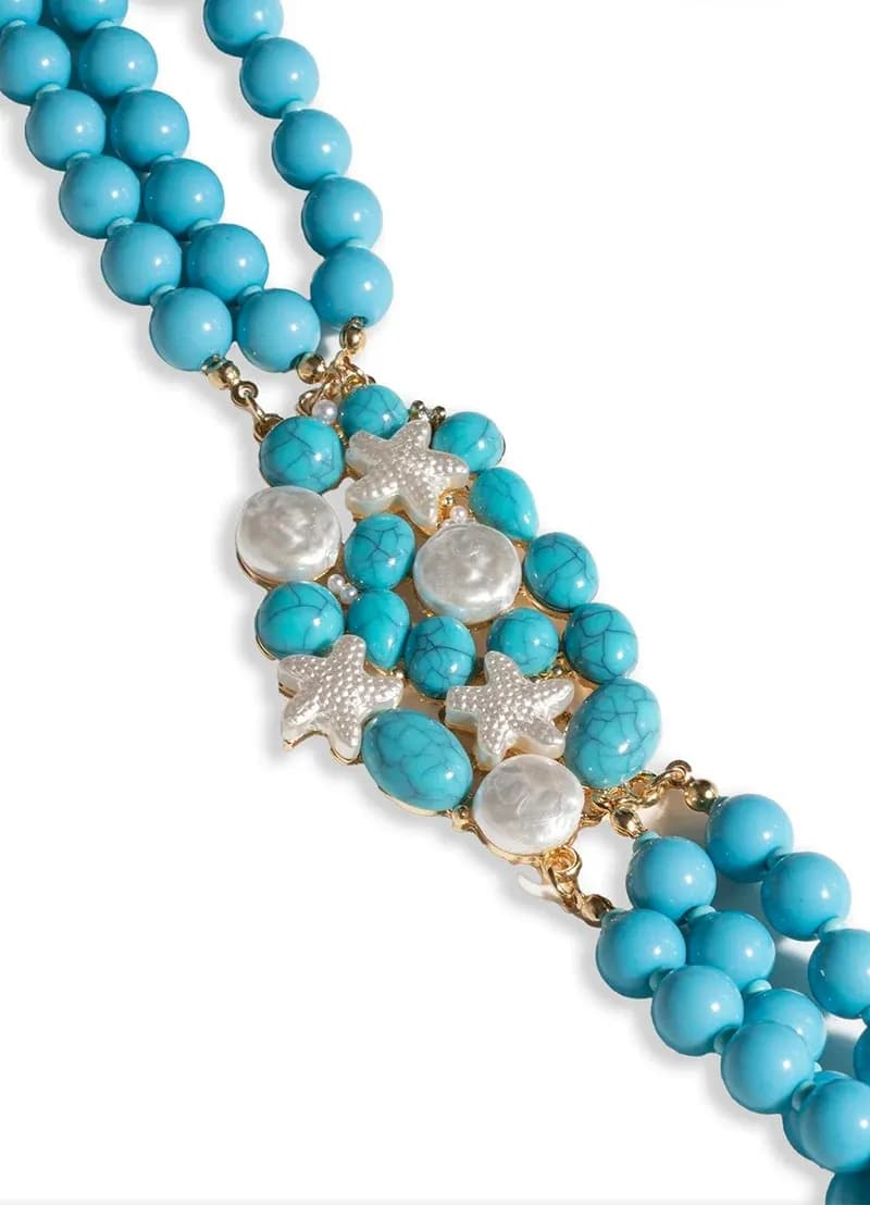 MYA ACCESSORIES | Collana multi filo con sfere - 3