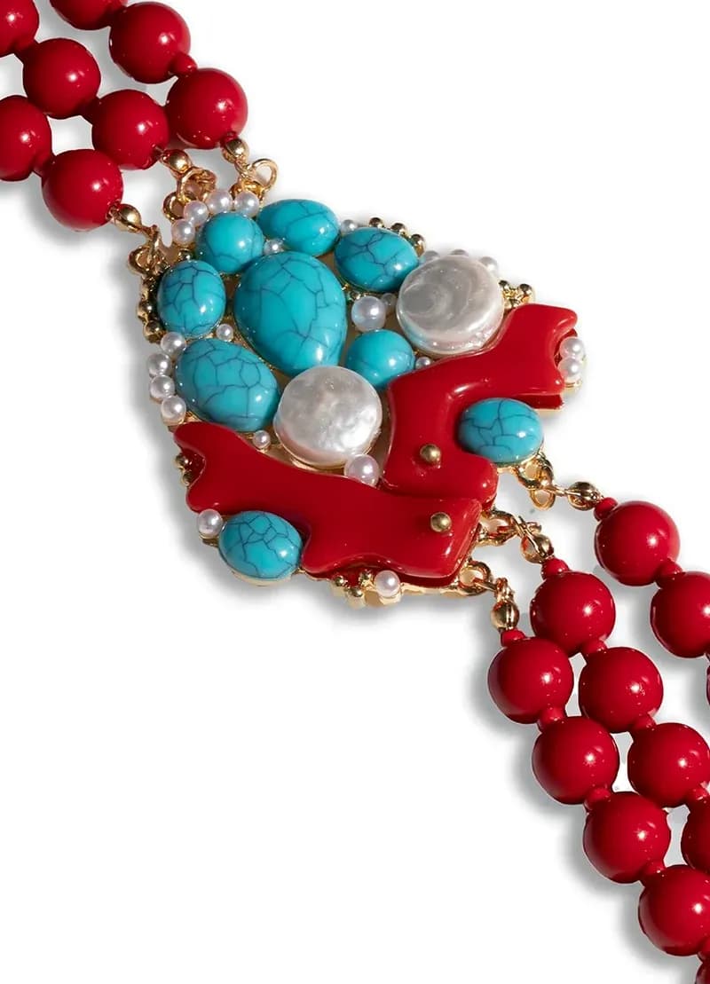 MYA ACCESSORIES | Collana multi filo con sfere - 3