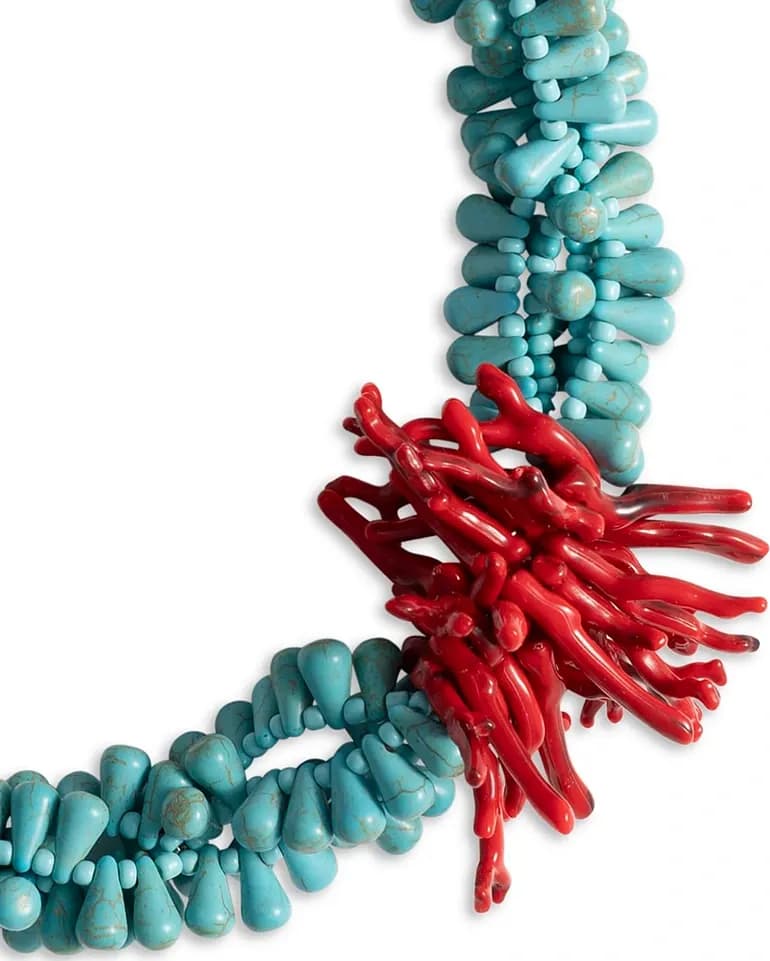MYA ACCESSORIES | Collana girocollo con pietre - 3