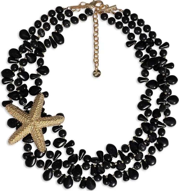 MYA ACCESSORIES | Collana girocollo con pietre - 2
