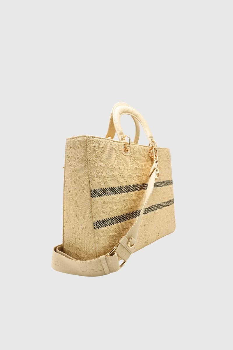 PHO Firenze | Borsa tote con tracolla in tessuto - 2