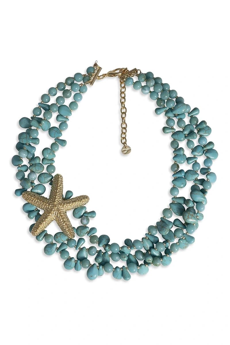MYA ACCESSORIES | Collana girocollo con pietre - 2