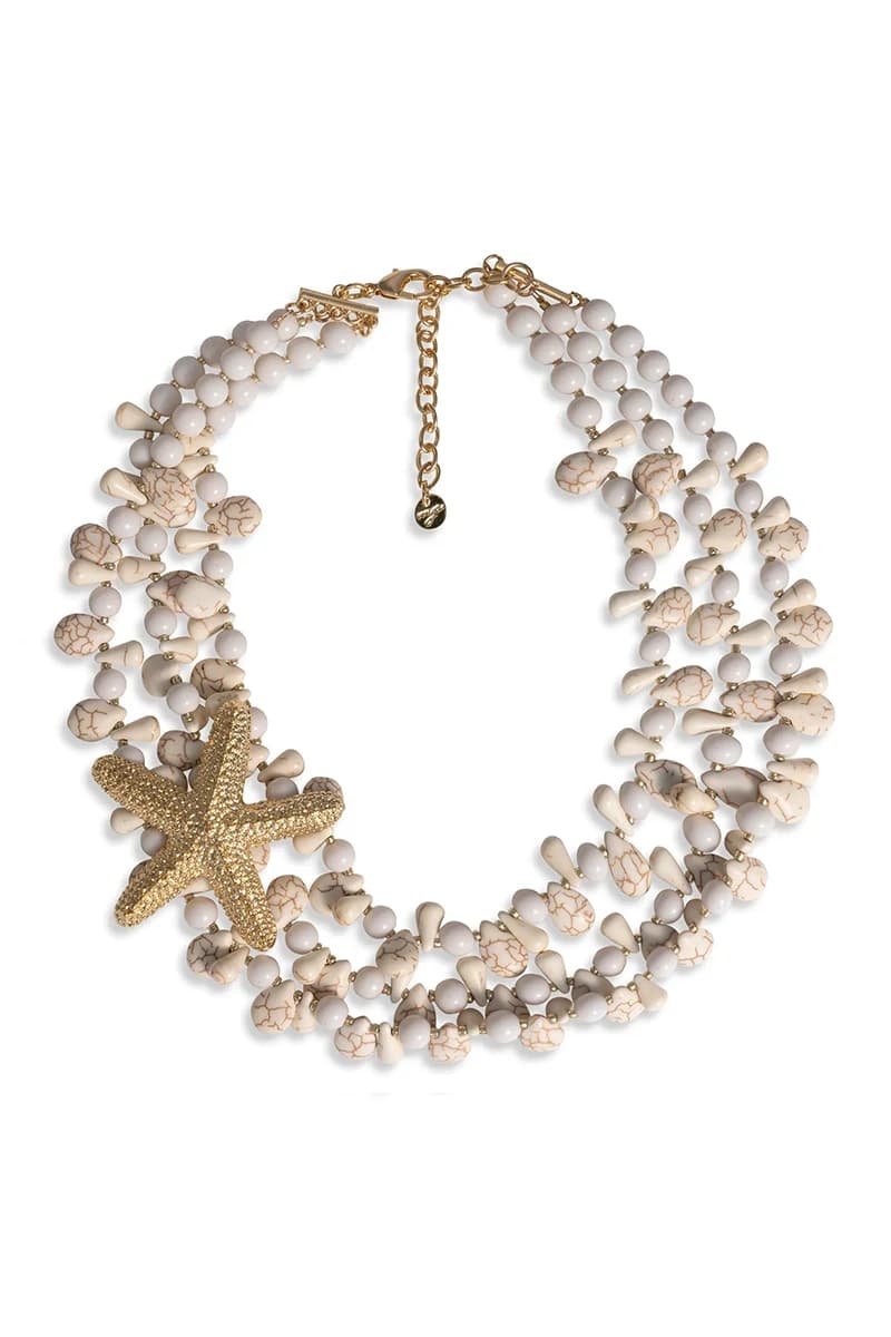 MYA ACCESSORIES | Collana girocollo con pietre - 2
