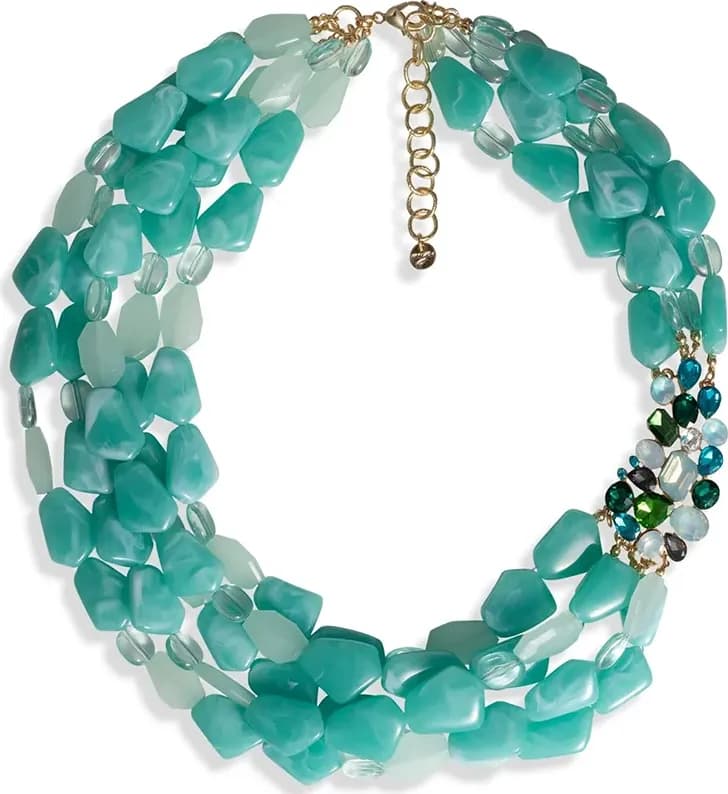 MYA ACCESSORIES | Collana multi linee con pietre - 2