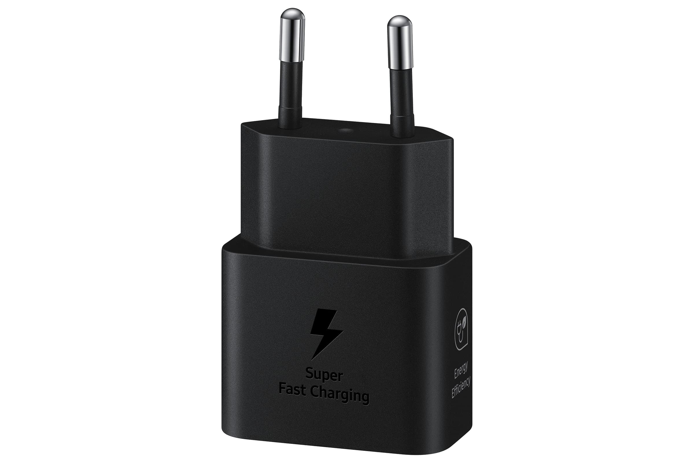 CARICABATTERIA DA RETE SAMSUNG SUPER FAST CHARGING 25W USB-C EP-T2510NBEGEU BLACK